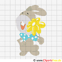 Lapin image à télécharger – Broderie clipart