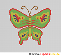 Papillon image – Broderie images cliparts