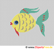 Poisson image gratuite – Broderie cliparts