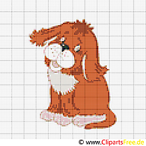 Chien image gratuite – Broderie cliparts