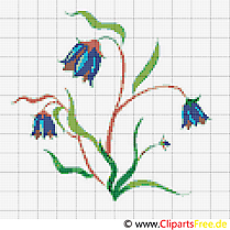 Dessin à télécharger fleurs – Broderie images