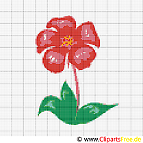 Floraison clipart – Broderie dessins gratuits