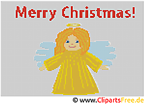 Noël clip art – Broderie image gratuite