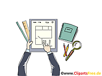 Image gratuite plan – Bureau clipart