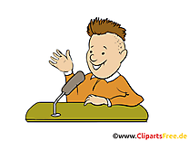 Interview clipart – Bureau dessins gratuits