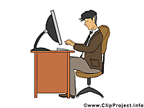 Travail image gratuite – Bureau clipart