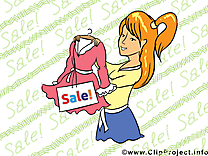 Shoping illustration gratuite – Entreprise clipart