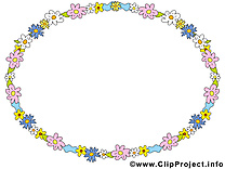 Circle images – Cadre clip art gratuit