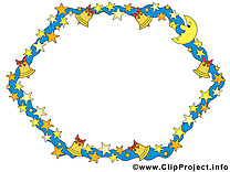 Clochettes image gratuite – Cadre clipart