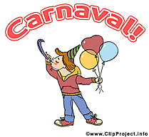 Ballons dessin – Carnaval clip arts gratuits