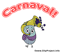 Hibou dessin – Carnaval cliparts à télécharger
