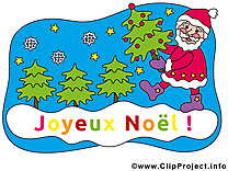 Carte de voeux noël