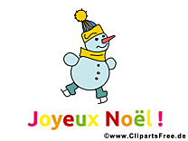 Clipart bonhomme de neige