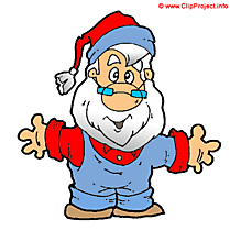 Gnome cliparts Noël