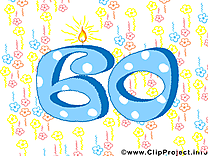 60 ans illustration – Anniversaire images