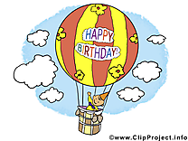 Ballon images – Anniversaire dessins gratuits