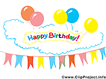 Fête clipart gratuit – Anniversaire images