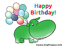 Hippopotame images – Anniversaire dessins