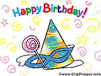 Joyeux anniversaire image à télécharger clipart