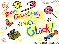 Sucrerie image gratuite – Anniversaire illustration allemand