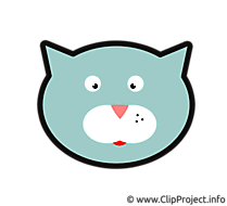 Chat clip arts gratuits – Dessin illustrations