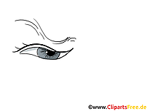 Oeil image gratuite – Dessin clipart