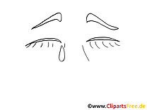 Pleure images – Dessin clip art gratuit