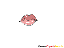 Roses lèvres image à télécharger – Dessin clipart