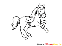 Clipart gratuit à imprimer cheval images