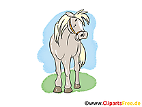 Rire clip art gratuit – Cheval dessin