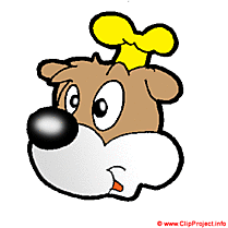 Chiens image caricature