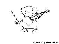 Grenouille dessin – Coloriage animal à télécharger