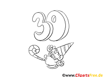 Anniversaire coloriages gratuit