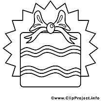 Cadeau clip arts – Anniversaire à imprimer