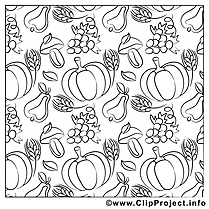 Décoration illustration – Automne à imprimer