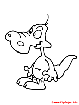 Crocodile coloriage gratuit animaux