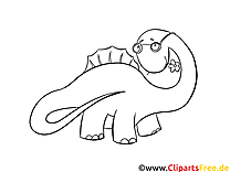 Dinosaures coloriages