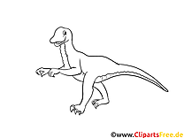 Image coloriage dinosaures illustration