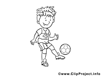 Football cliparts à imprimer images gratuites