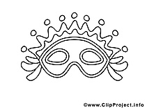 Masque clipart à imprimer images