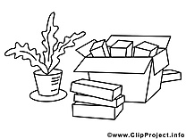 Objects image – Coloriage économie illustration