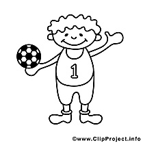Football garçon dessins gratuits – Enfants à colorier