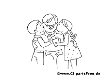 Coloriage enfants image à télécharger gratuite