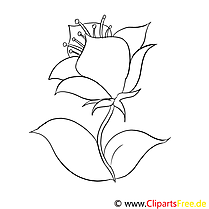 Clip arts fleurs à imprimer