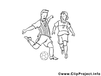 Football coloriages