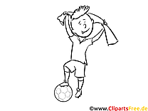 Soccer Coloriage Images et Illustrations Albanie