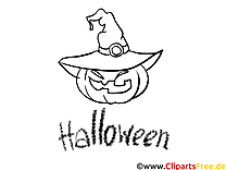 Image gratuite citrouille – Halloween à imprimer