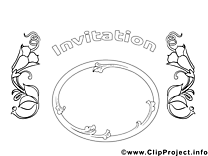 Image gratuite invitations à imprimer