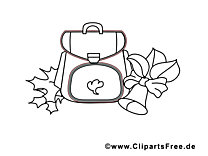 Cartable image – École images à colorier