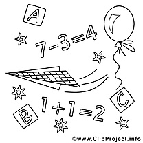 Math cliparts gratuis – École à imprimer